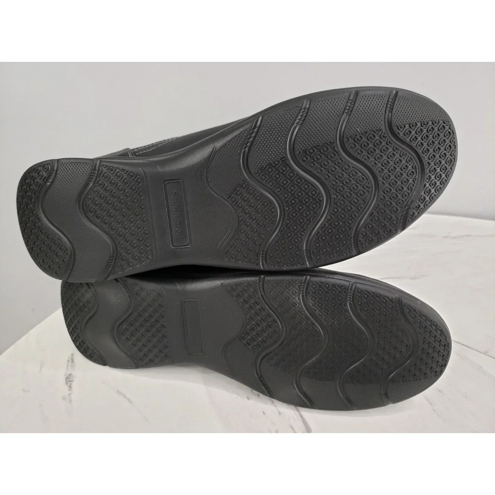Saddlebred Tallon Black Loafers 11.5 Slip-On Dress‎ Shoes Comfort Casual Office